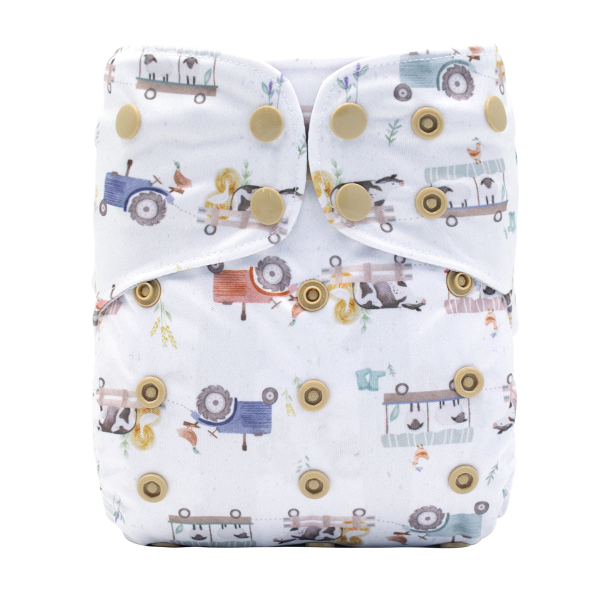 OS Pocket Diaper - Tractor Pull