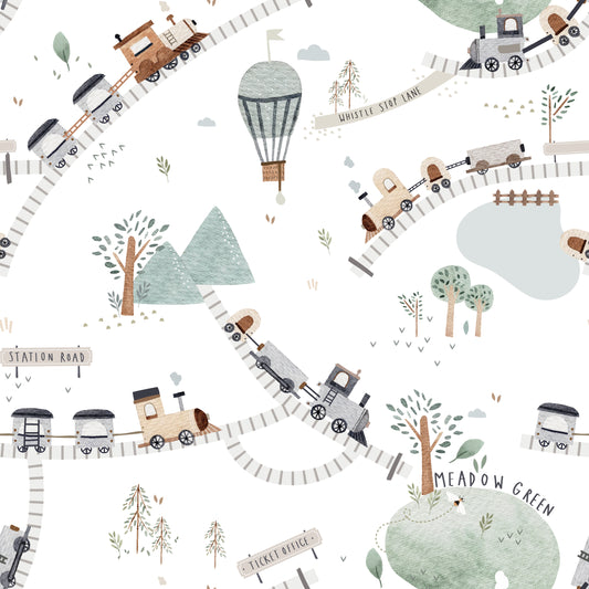 Newborn Pocket Diaper - Chugga Chugga