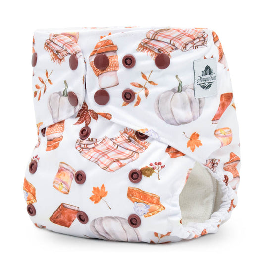 OS Pocket Diaper - Pumpkin Spice