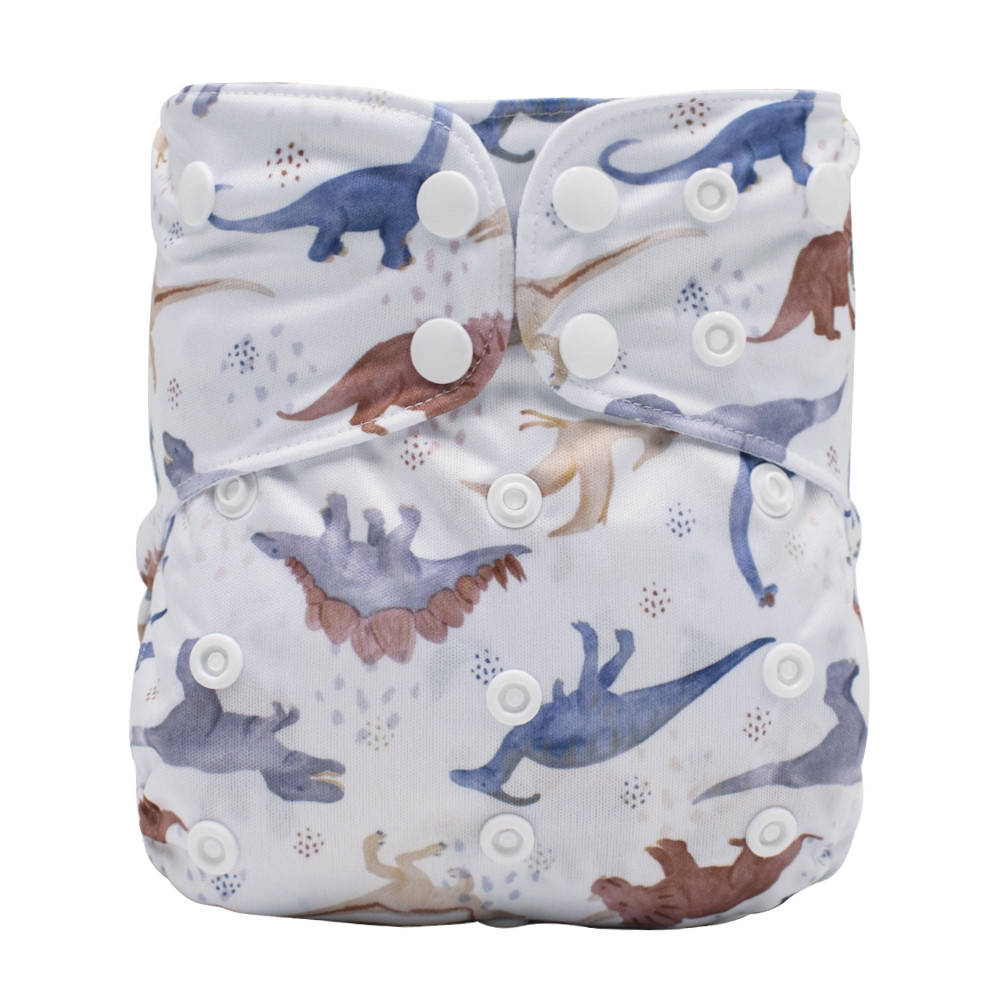 OS Pocket Diaper - Neutral Dino