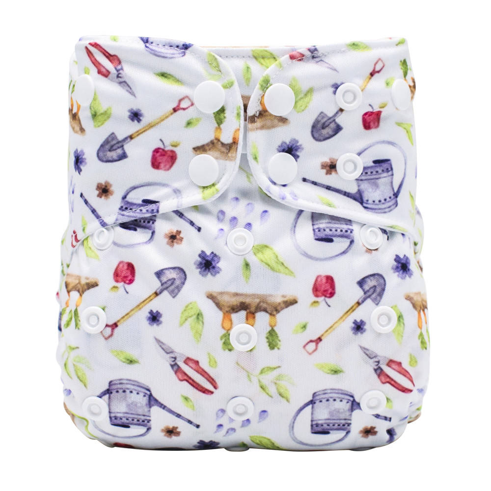 OS Pocket Diaper - Green Thumb