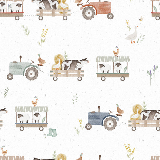 OS Pocket Diaper - Tractor Pull