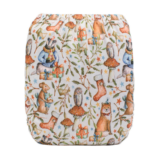OS Pocket Diaper - Festive Forest