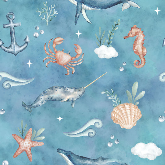 OS Pocket Diaper - Under The Sea