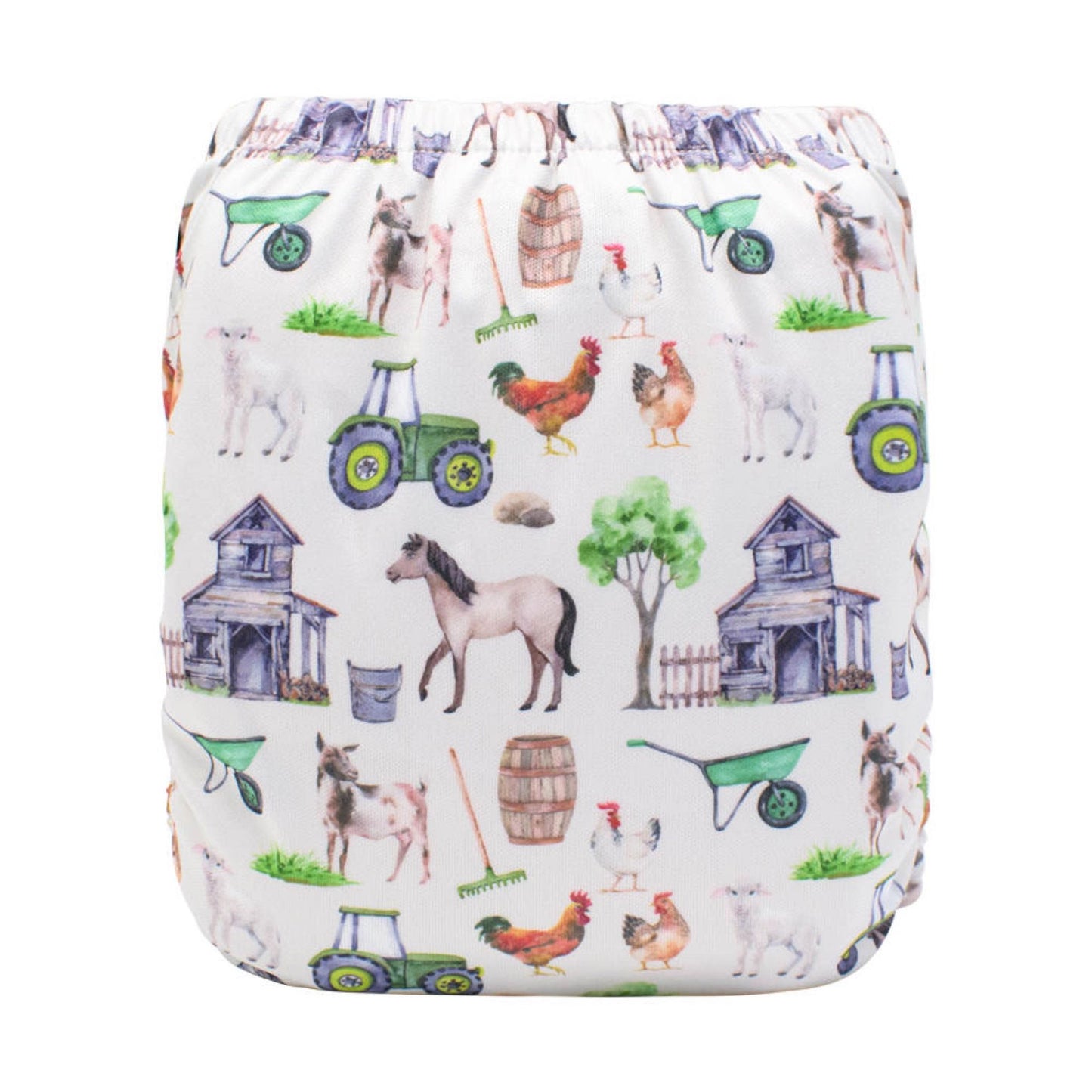 OS Pocket Diaper - On the Farm