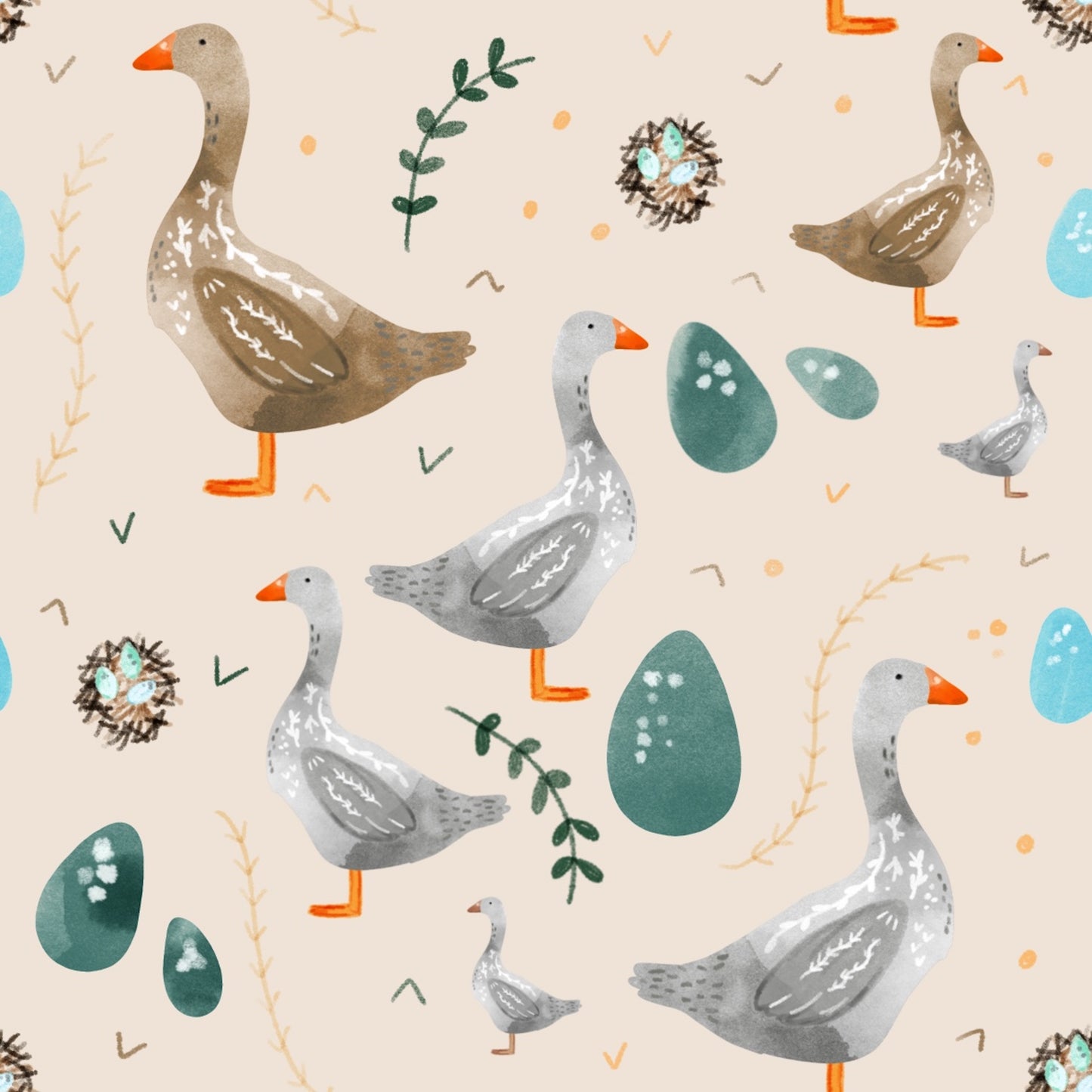 OS Pocket Diaper - Goosin' Around