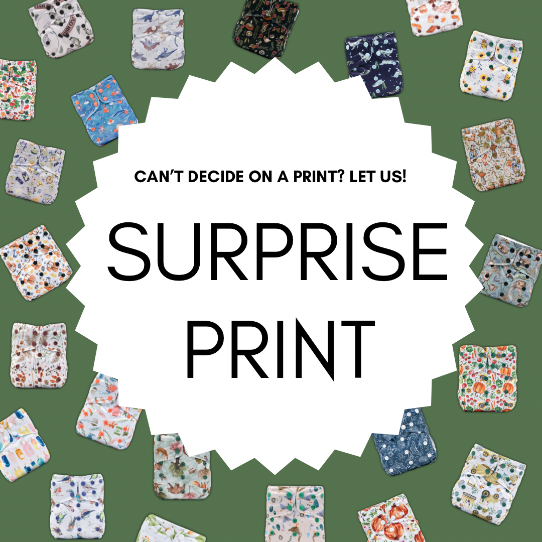 OS Pocket Diaper - Surprise Print