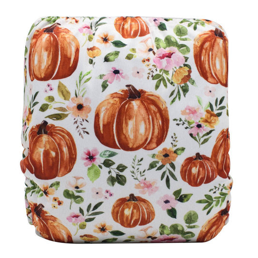 OS Pocket Diaper - Pretty Pumpkin